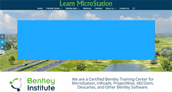 Desktop Screenshot of learnmicrostation.com